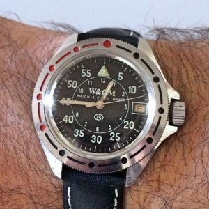 Vostok W&CM Black - Watch & Clock Maker