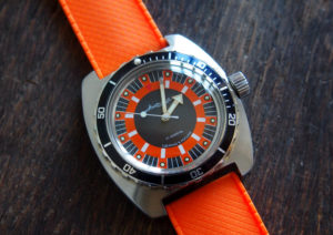 Vostok Amphibia SE150L07 Orange - 2416B
