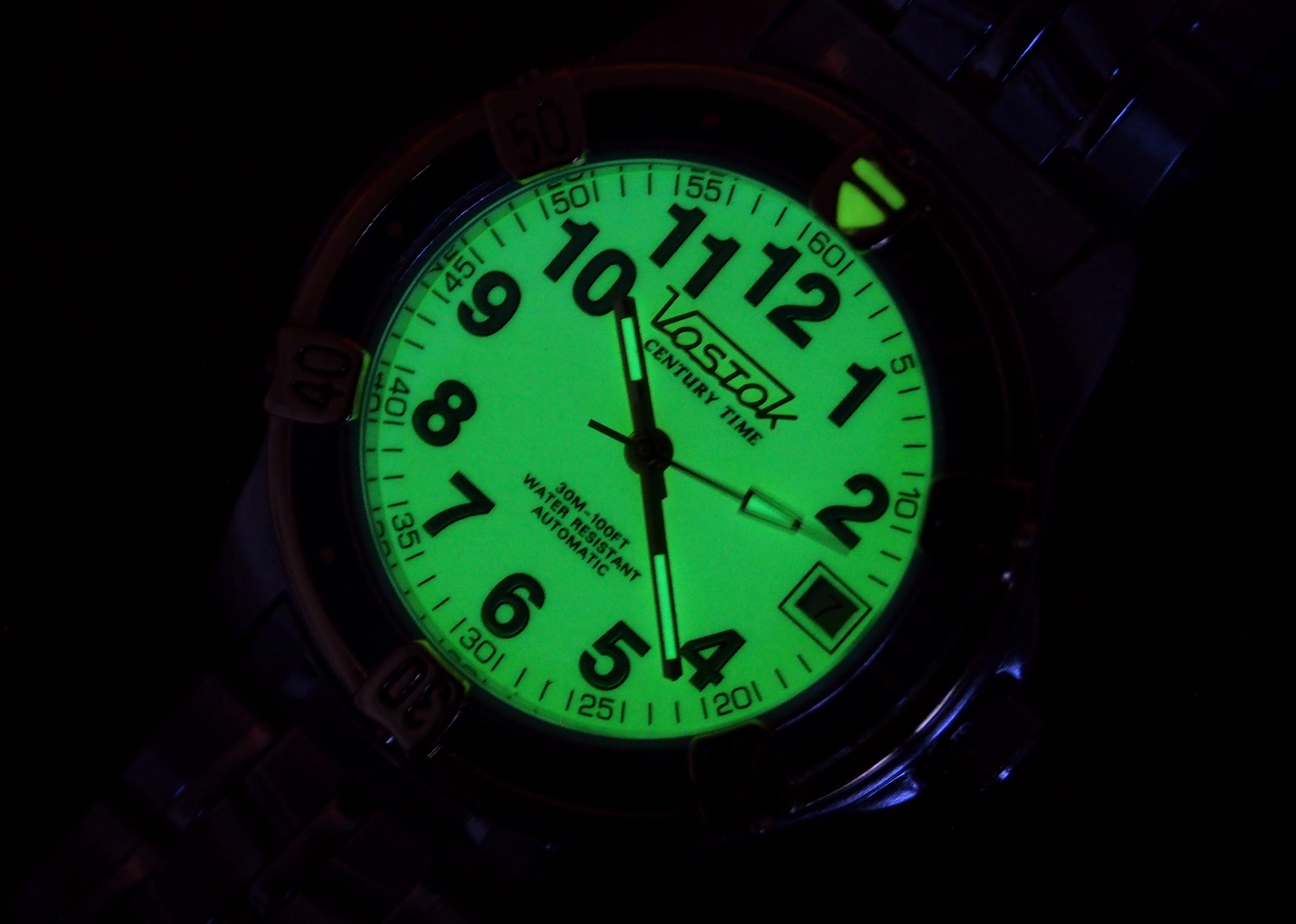 Vostok Century Time Full Lume Water Resistant Automatic – 2416B